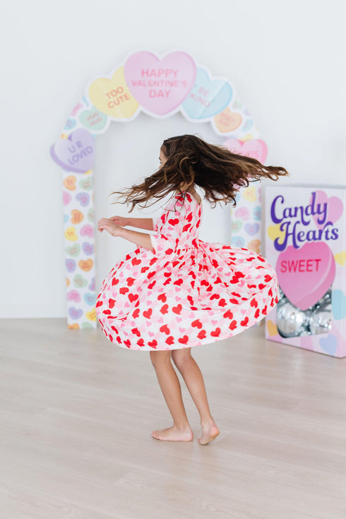 be-mine-3-4-sleeve-pocket-twirl-dress Mila &  Rose - Sophia's Style--3T--4